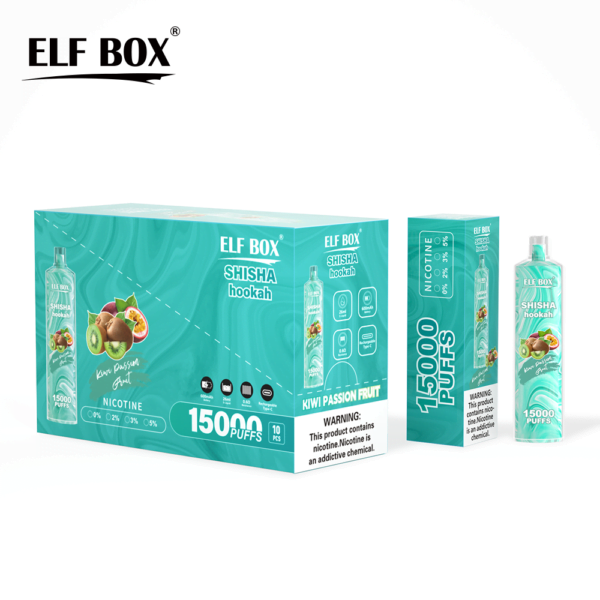 ELF BOX LS15000 Puff Shisha Hookah 0% 2% 5% Nicotine Rechargeable Disposable Vape Wholesale - WINGVAPE - 14