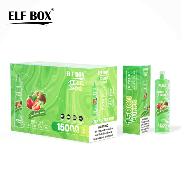 ELF BOX LS15000 Puff Shisha Hookah 0% 2% 5% Nicotine Rechargeable Disposable Vape Wholesale - WINGVAPE - 7