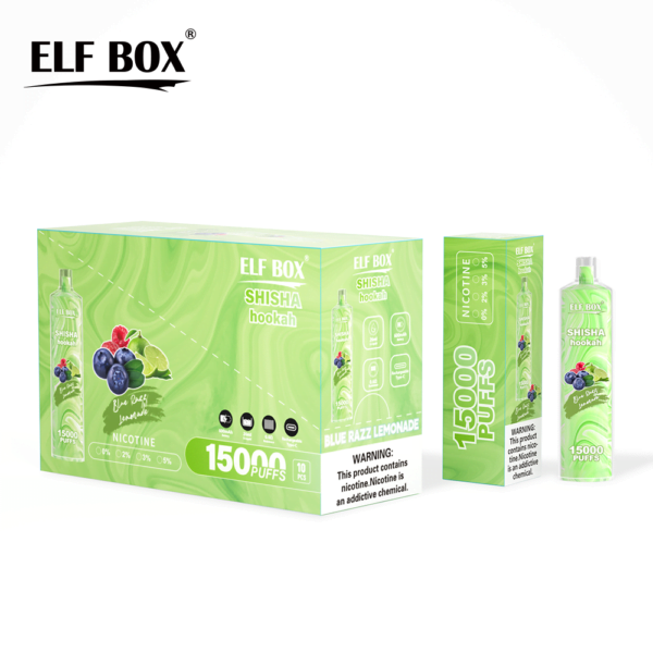 ELF BOX LS15000 Puff Shisha Hookah 0% 2% 5% Nicotine Rechargeable Disposable Vape Wholesale - WINGVAPE - 11