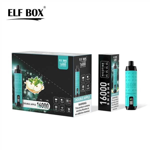 ELF BOX SHISHA 16000 Puffs 0%/2%/3%/5% Nicotine Rechargeable Disposable Vape Wholesale - WINGVAPE - 11