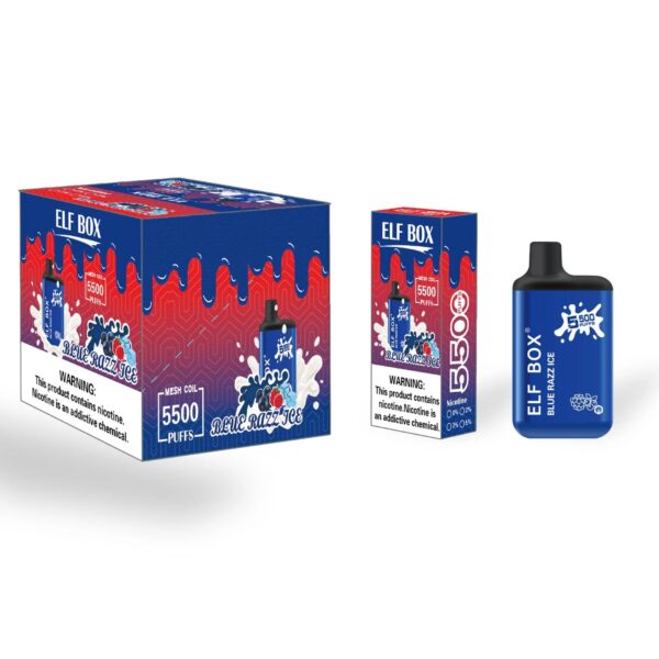 ELF BOX 5500 Wegwerp Vape 5500 Rookwolken Authentieke E-sigarettenpen Groothandel - WINGVAPE - 8