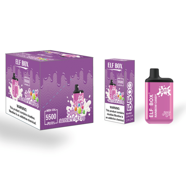 ELF BOX 5500 Wegwerp Vape 5500 Rookwolken Authentieke E-sigarettenpen Groothandel - WINGVAPE - 3