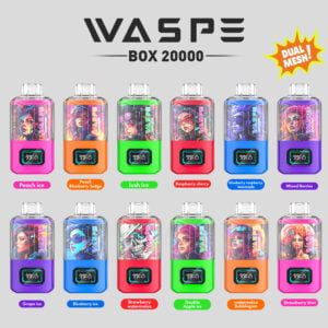 WASPE 20000 PUFFS Dual Mesh Box 0% 2% 3% 5% Nicotine Disposable Vape Wholesale - WINGVAPE - 16