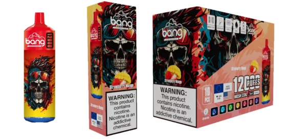 Bang 12000 Puffs 0% 2% 3% 5% Χαμηλής περιεκτικότητας σε νικοτίνη επαναφορτιζόμενη μίας χρήσης στυλό Vapes Μαζική Αγορά Χονδρικής - WINGVAPE - 17