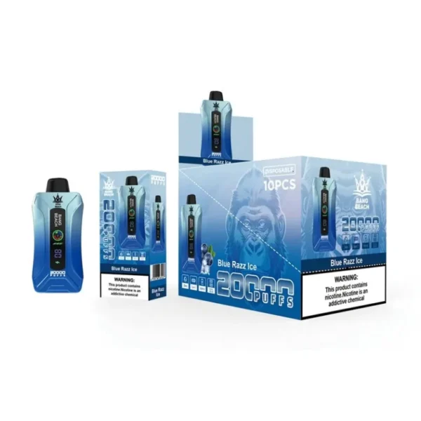 Bang Beach 20000 Puffs 0% 2% 3% 5% Low Nicotine Rechargeable Disposable Vapes Pen Bulk Buy Wholesale - WINGVAPE - 6