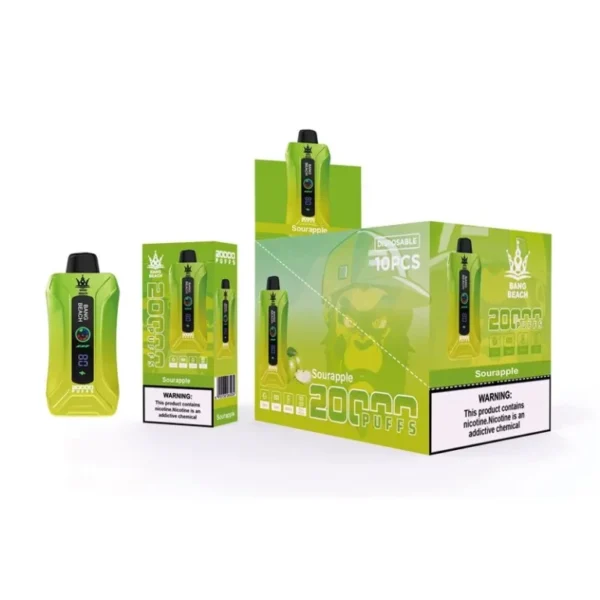 Bang Beach 20000 Puffs 0% 2% 3% 5% Low Nicotine Rechargeable Disposable Vapes Pen Bulk Buy Wholesale - WINGVAPE - 11