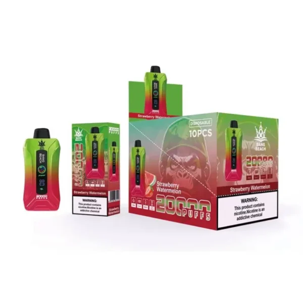 Bang Beach 20000 Puffs 0% 2% 3% 5% Low Nicotine Rechargeable Disposable Vapes Pen Bulk Buy Wholesale - WINGVAPE - 3