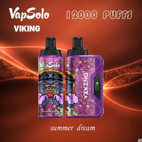 VapSolo Viking 12000 Puffs 2% 5% Pen za enkratno uporabo z nizko vsebnostjo nikotina Nakup na debelo - WINGVAPE - 2