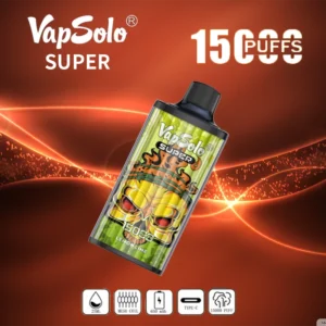 Vapsolo Super 15000 Puffs 2% 5% Alacsony nikotintartalmú tömeges vásárlás Újratölthető eldobható Vapes toll nagykereskedés - WINGVAPE - 18