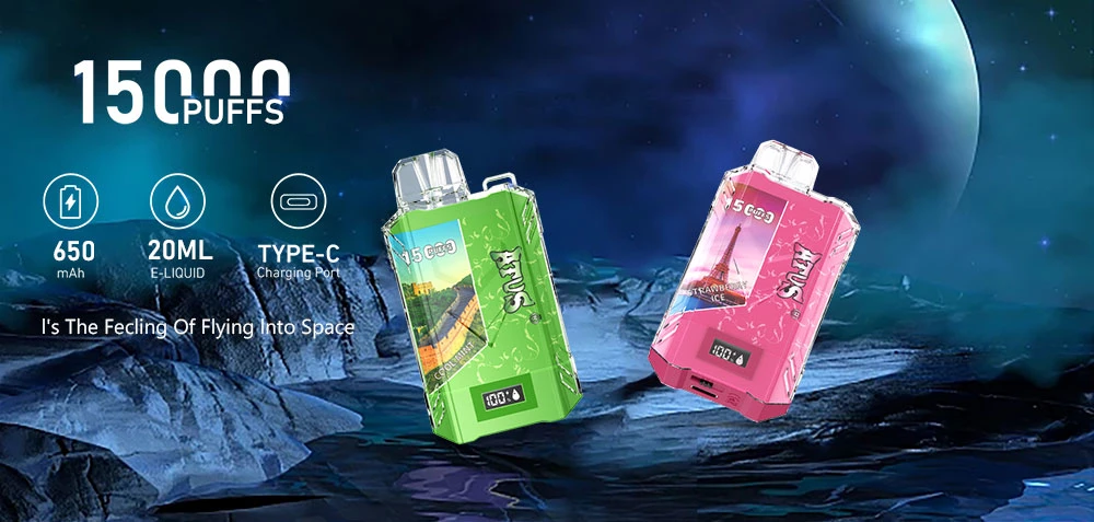 Atvs 15000 Puffs 5% Stylo à vape jetable rechargeable à faible teneur en nicotine Acheter en gros en vrac