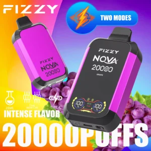 Fizzy Nova 20000 Puffs Dual Mesh 2% 5% Low Nicotine Rechargeable Disposable Vapes Pen Bulk Buy Wholesale - WINGVAPE - 8