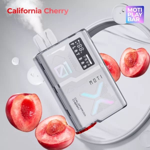 MOTI Play Bar 7500 Puffs Crystal Digital Képernyő 5% Alacsony nikotin tartalmú Újratölthető Eldobható Vapes Pen Tömeges Vásárlás Nagyker - WINGVAPE - 3